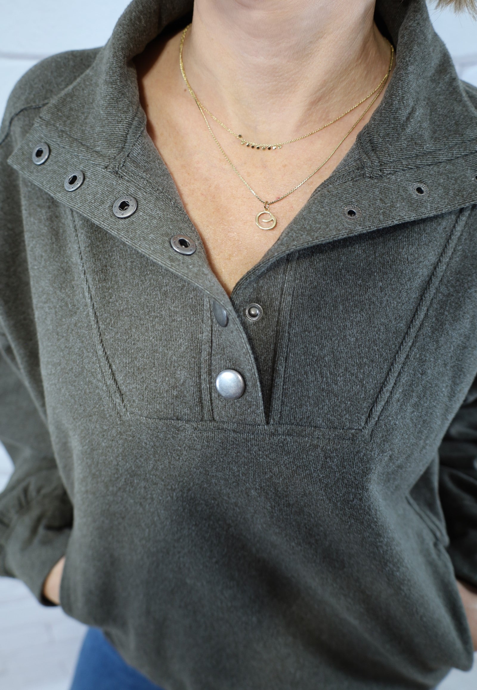 Comfort Pullover -close up