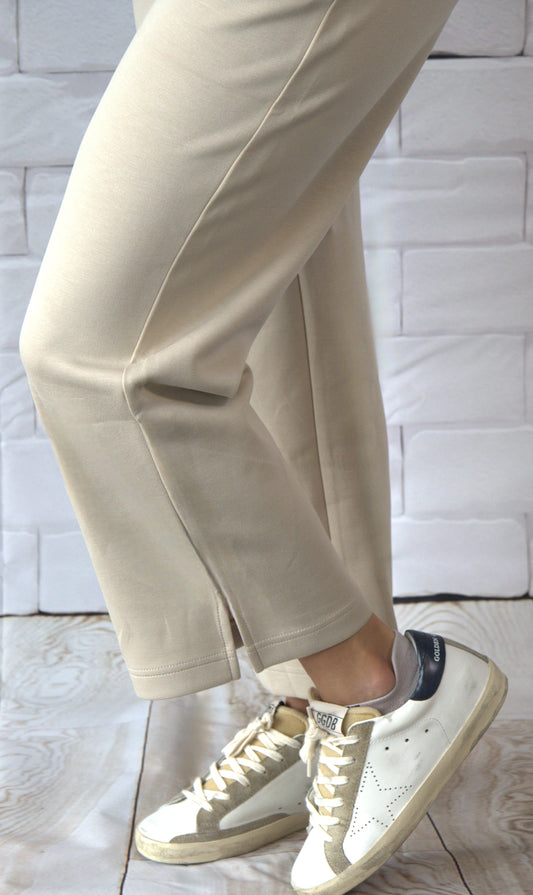 Crop Pant with Side Slits