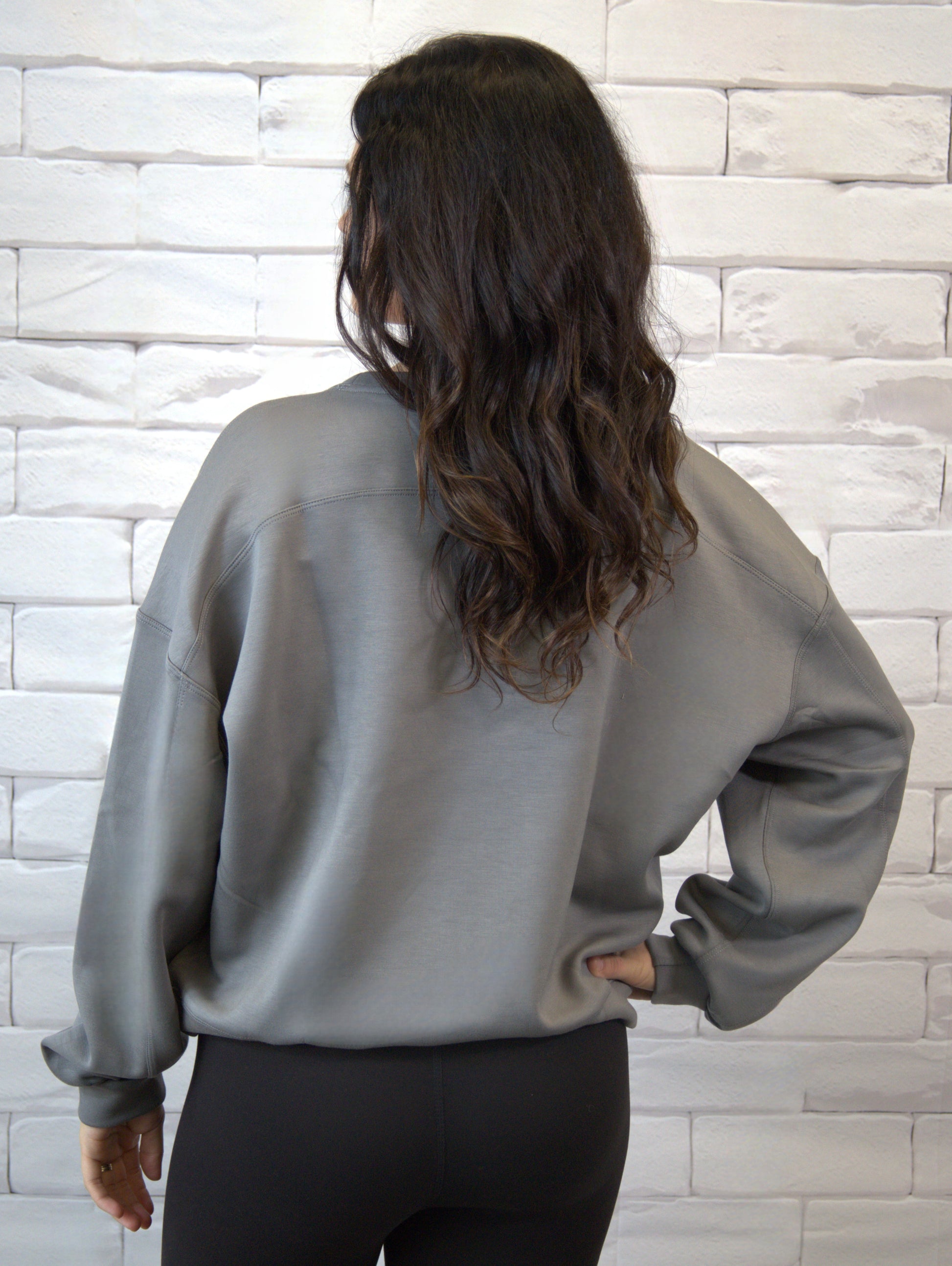 Scuba Crop Sweatshirt - Uncover Me