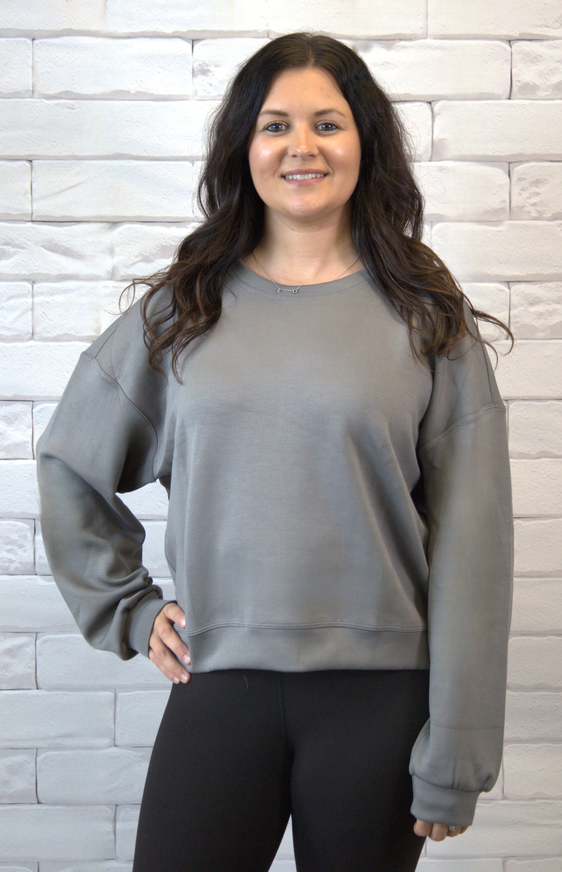 Scuba Crop Sweatshirt - Uncover Me