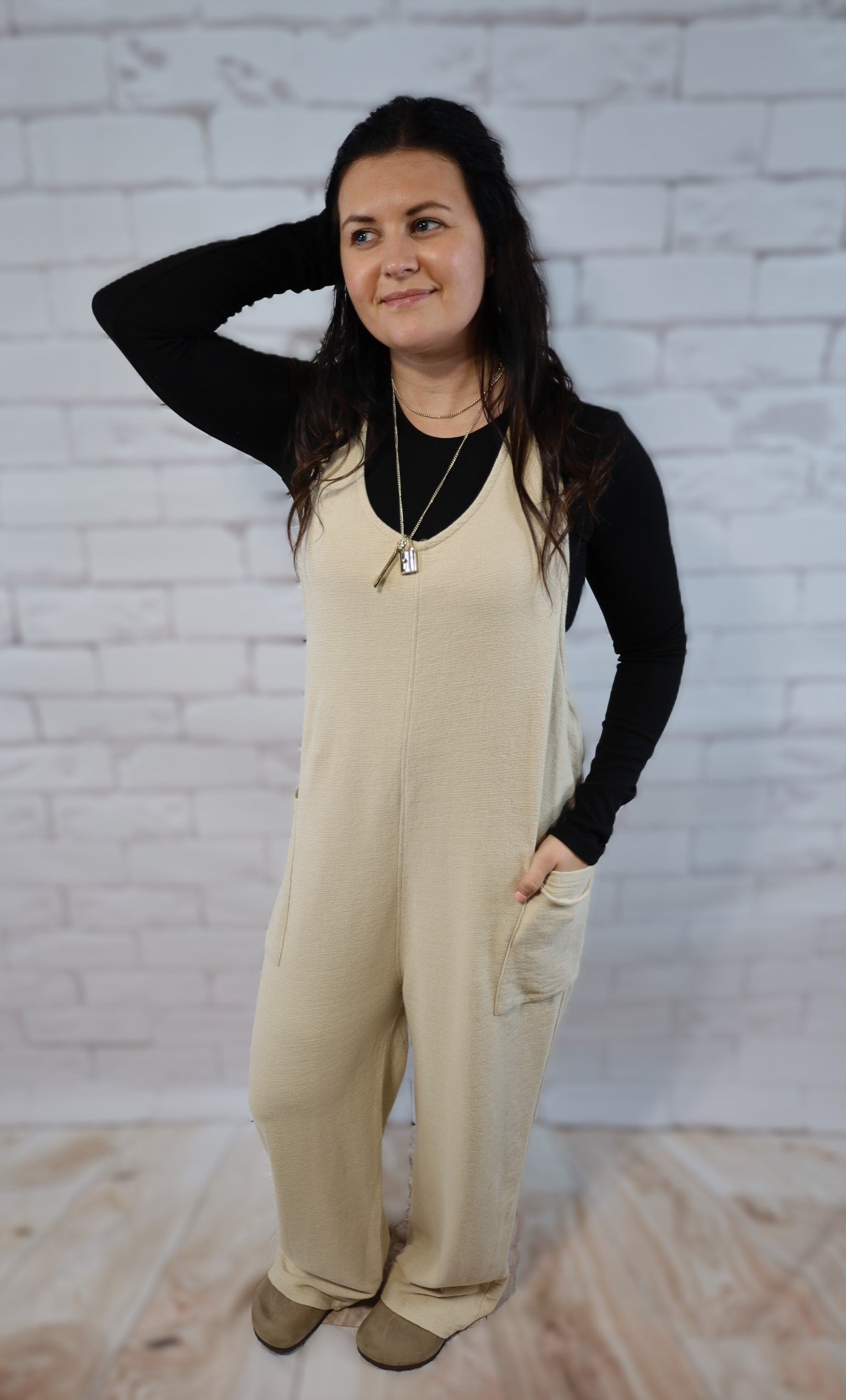 Lounge Jumpsuit - side view