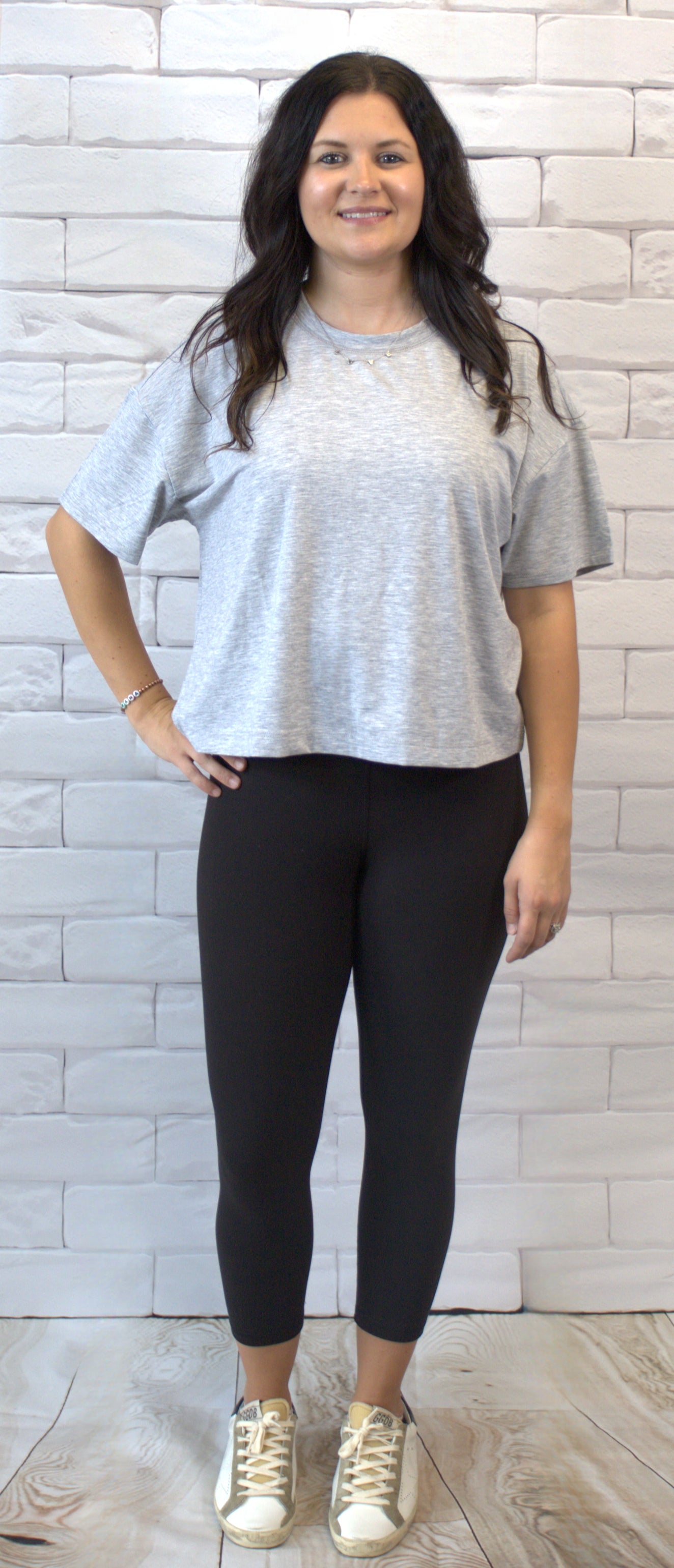 Relaxed Crop Tee - Uncover Me
