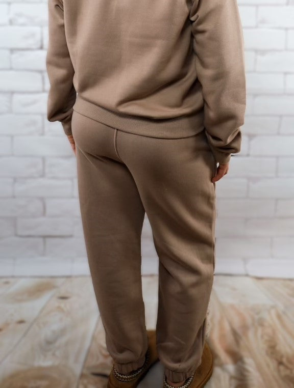 Fleece Sweats - back view