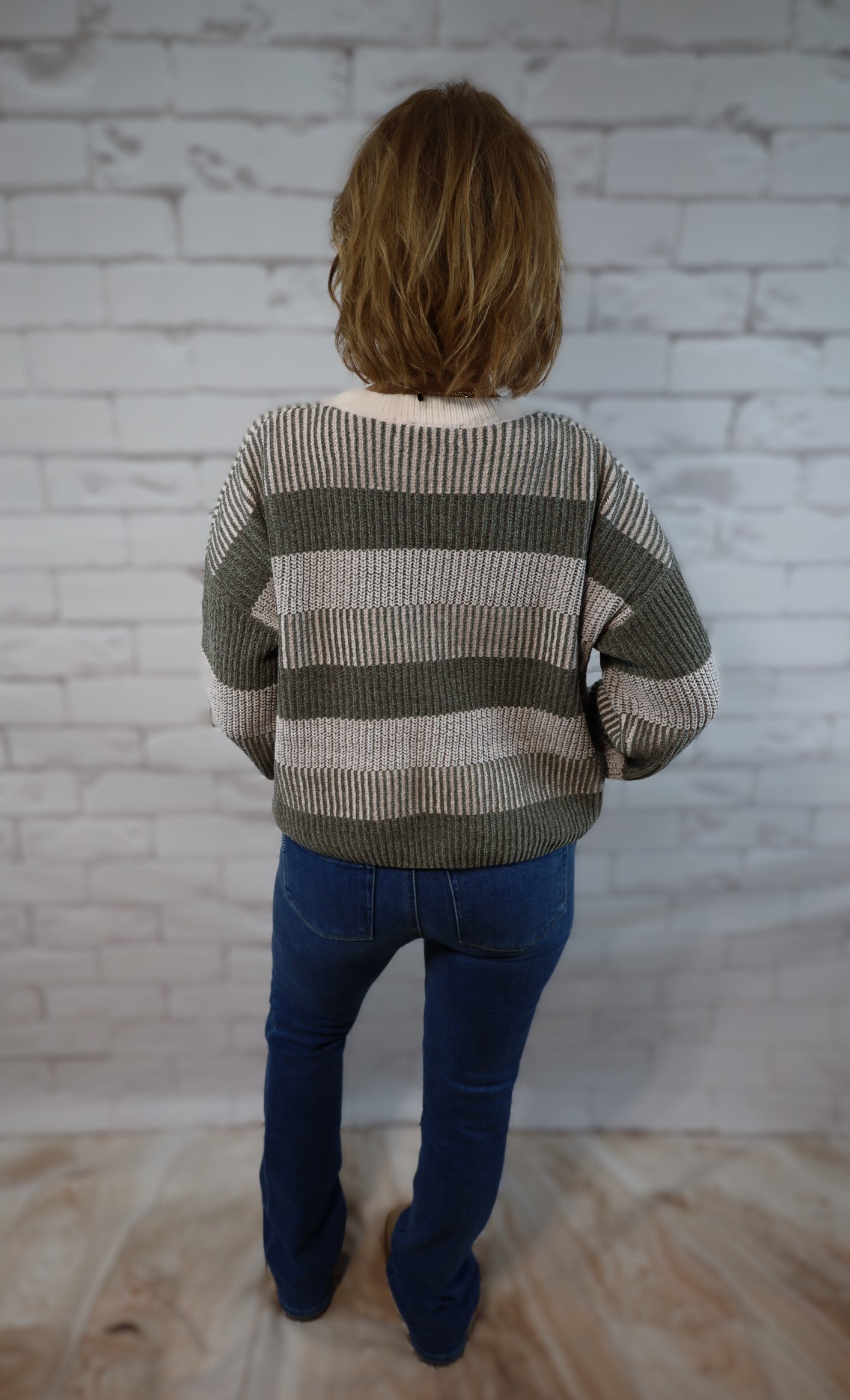 Stripe Sweater - Uncover Me