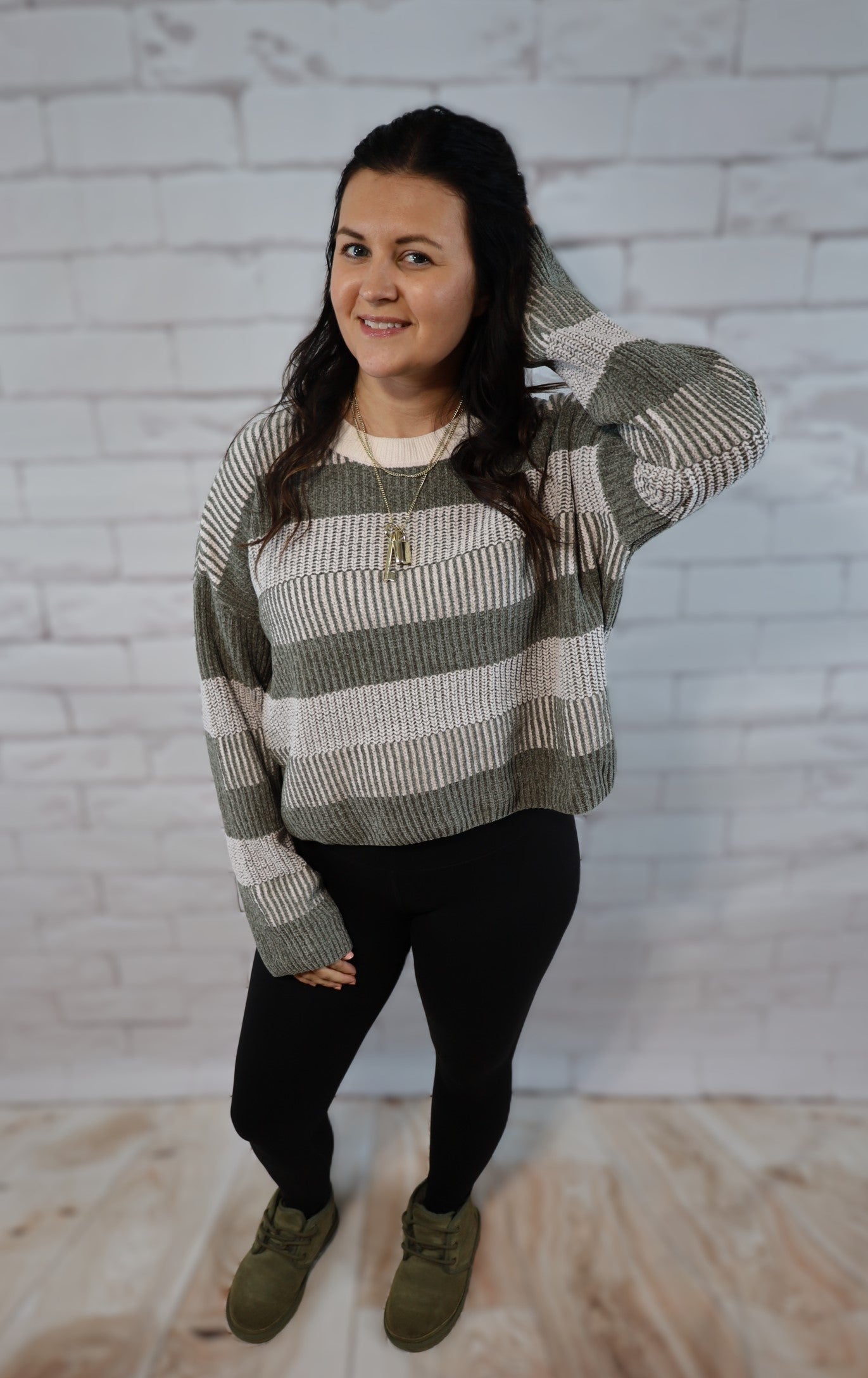Stripe Sweater - Uncover Me